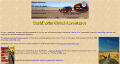 Desktop Screenshot of bushducks.com